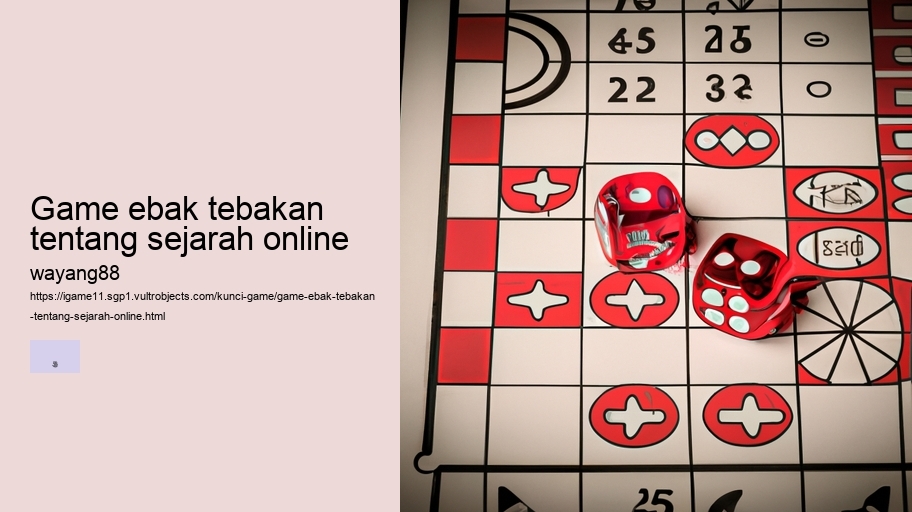 game ebak tebakan tentang sejarah online