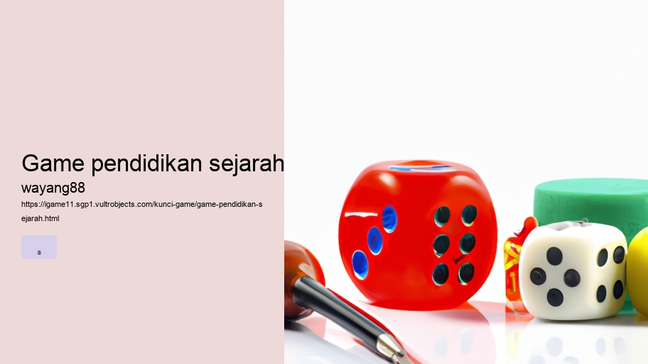 game pendidikan sejarah