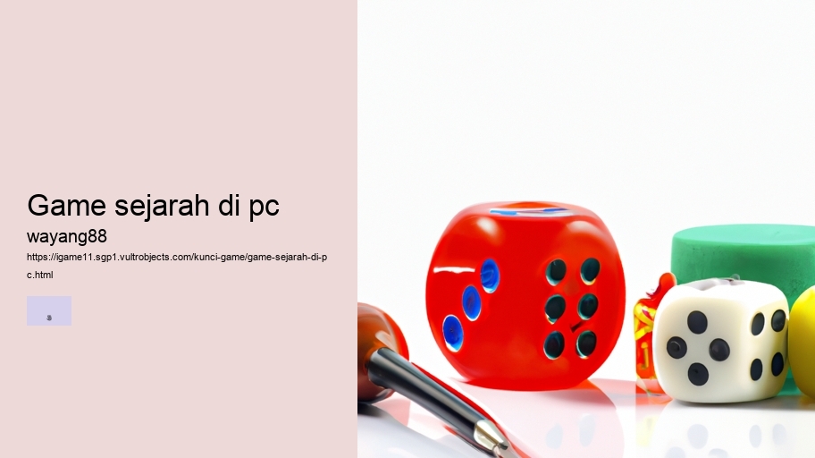 game sejarah di pc