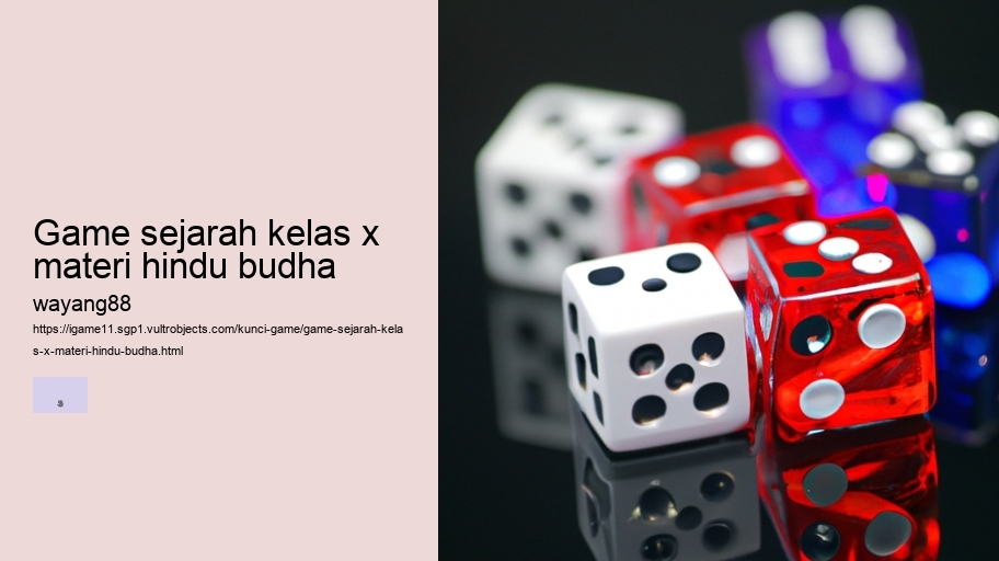 game sejarah kelas x materi hindu budha